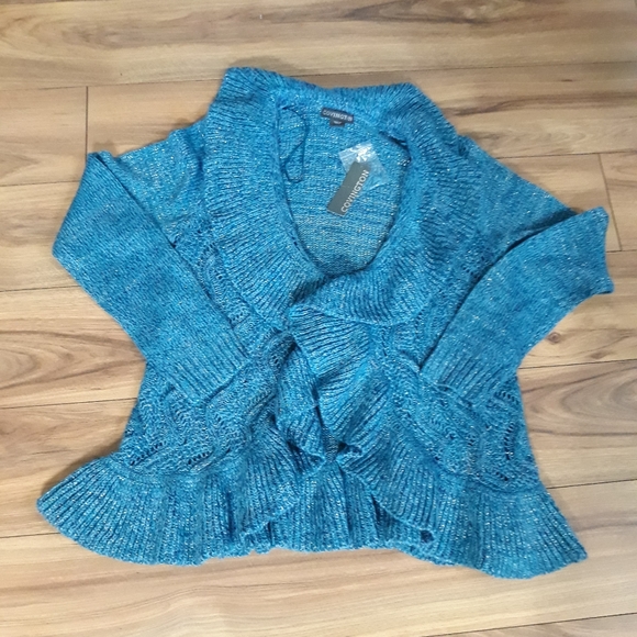 Covington Ruffled Cardigan - Picture 6 of 8